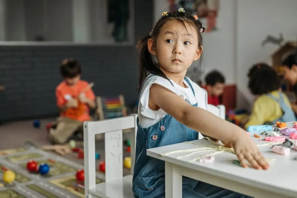child playing