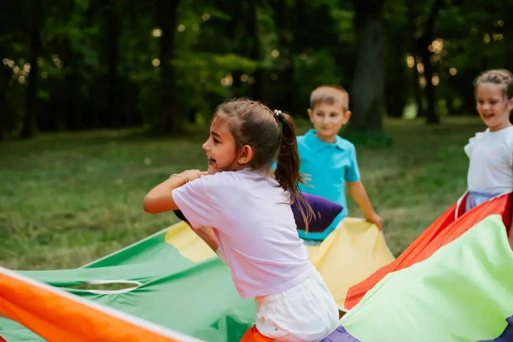 kids at camp