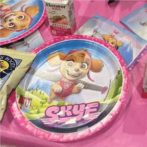 toddler themed paw patrol Skye birthday party