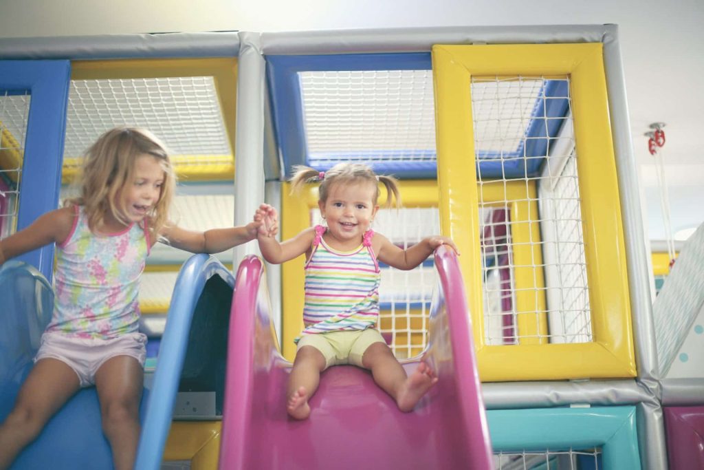 children playing
