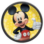 Mickey Mouse dinner plate for birthday celebration