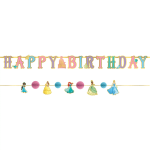 Disney Princess string banner for birthday celebration