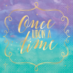 Disney Princess cocktail napkin for birthday celebration