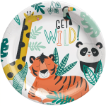 Wild One dinner plate for birthday celebration