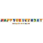 Sesame Street string banner for birthday celebration
