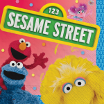 Sesame Street cocktail napkin for birthday celebration