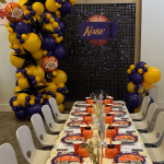 basketball themed first birthday party