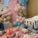 Alice in One-derland custom first birthday theme
